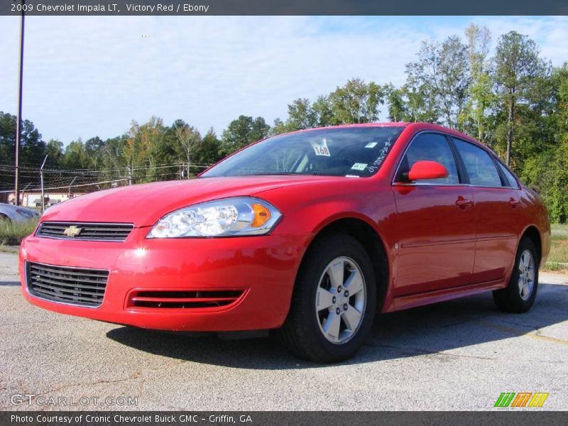 Victory Red / Ebony 2009 Chevrolet Impala LT