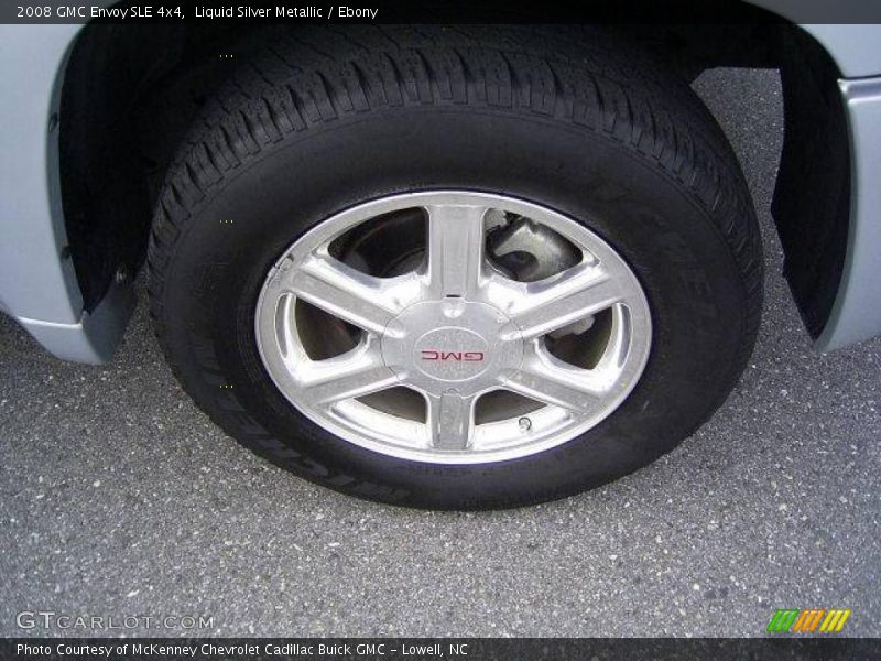 Liquid Silver Metallic / Ebony 2008 GMC Envoy SLE 4x4