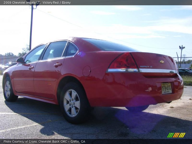 Victory Red / Ebony 2009 Chevrolet Impala LT