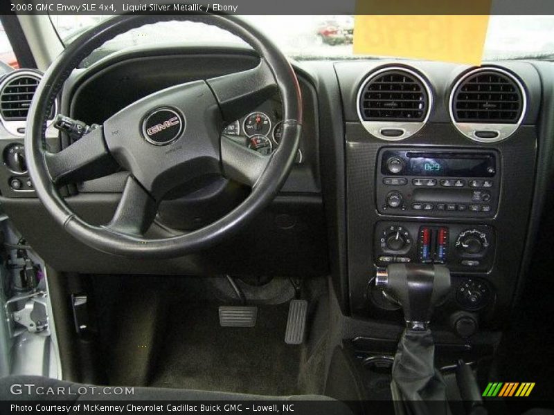 Liquid Silver Metallic / Ebony 2008 GMC Envoy SLE 4x4
