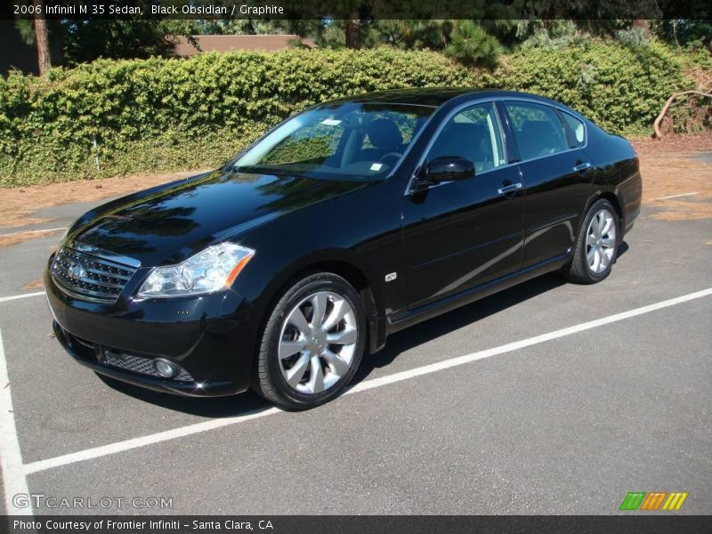 Black Obsidian / Graphite 2006 Infiniti M 35 Sedan