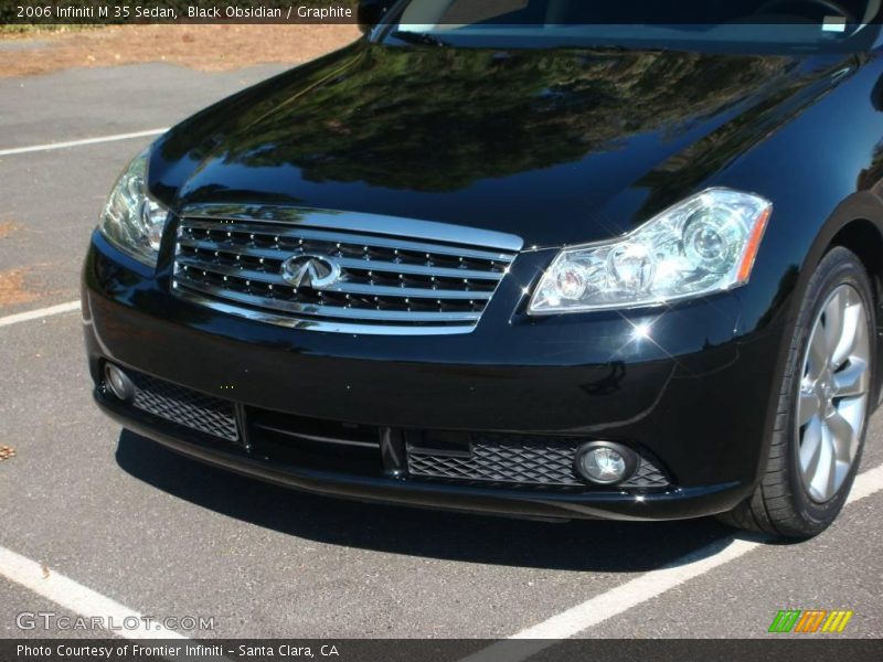 Black Obsidian / Graphite 2006 Infiniti M 35 Sedan