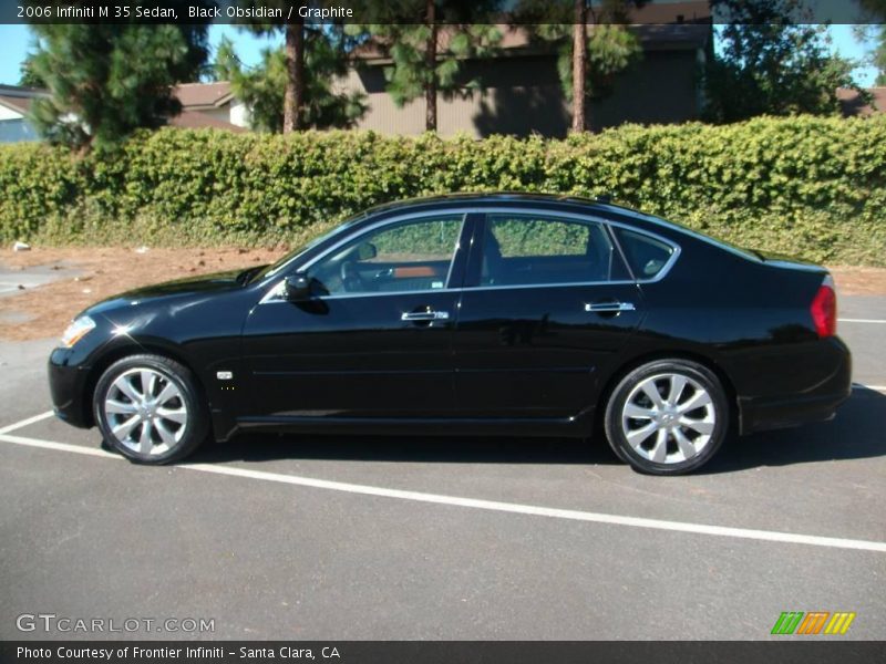 Black Obsidian / Graphite 2006 Infiniti M 35 Sedan