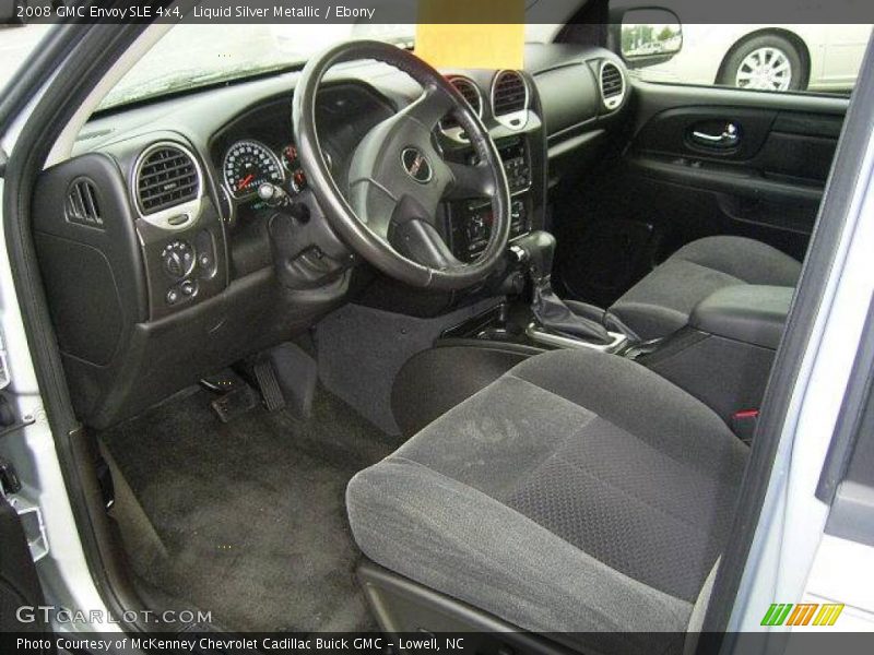 Liquid Silver Metallic / Ebony 2008 GMC Envoy SLE 4x4
