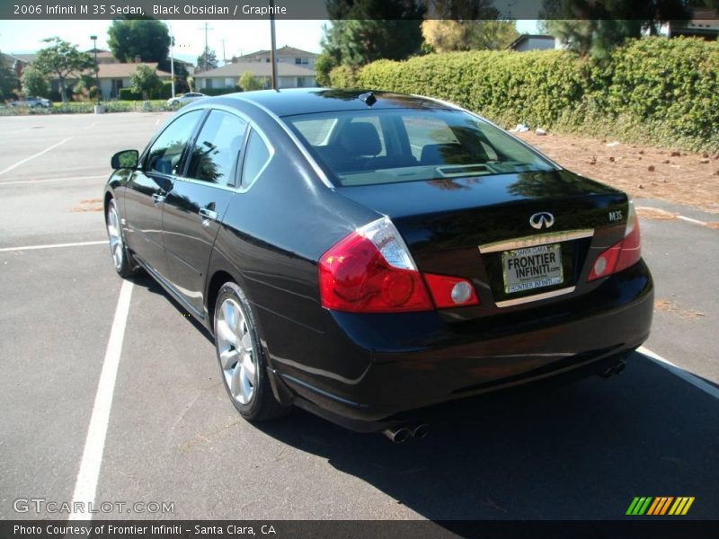 Black Obsidian / Graphite 2006 Infiniti M 35 Sedan