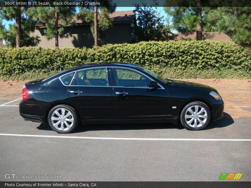 Black Obsidian / Graphite 2006 Infiniti M 35 Sedan