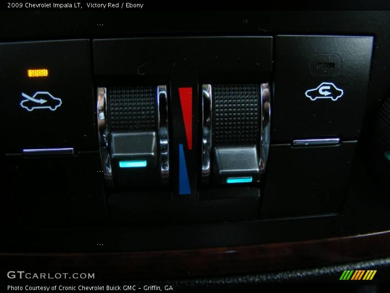 Victory Red / Ebony 2009 Chevrolet Impala LT