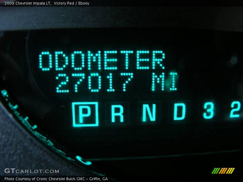 Victory Red / Ebony 2009 Chevrolet Impala LT