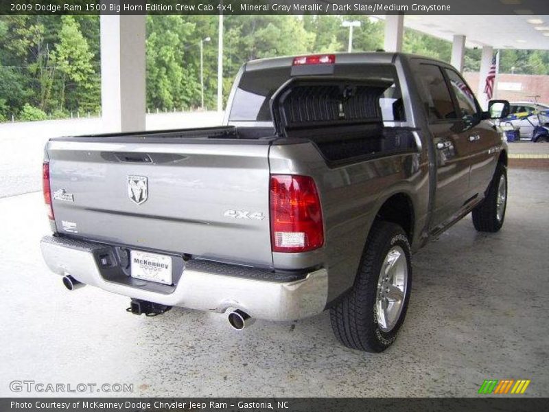 Mineral Gray Metallic / Dark Slate/Medium Graystone 2009 Dodge Ram 1500 Big Horn Edition Crew Cab 4x4