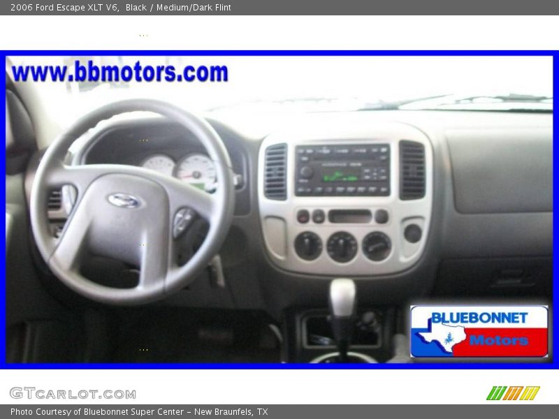 Black / Medium/Dark Flint 2006 Ford Escape XLT V6