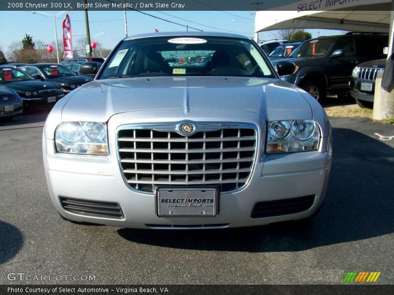 Bright Silver Metallic / Dark Slate Gray 2008 Chrysler 300 LX