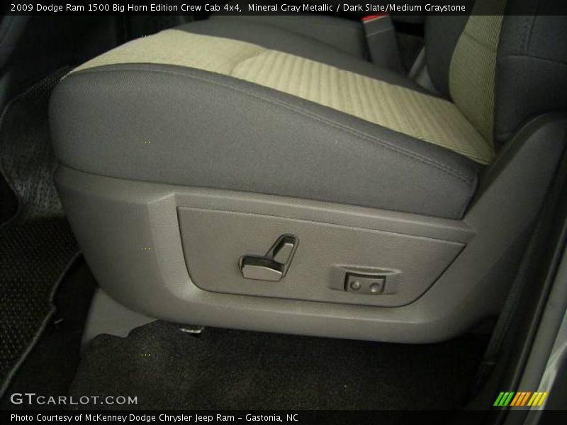 Mineral Gray Metallic / Dark Slate/Medium Graystone 2009 Dodge Ram 1500 Big Horn Edition Crew Cab 4x4