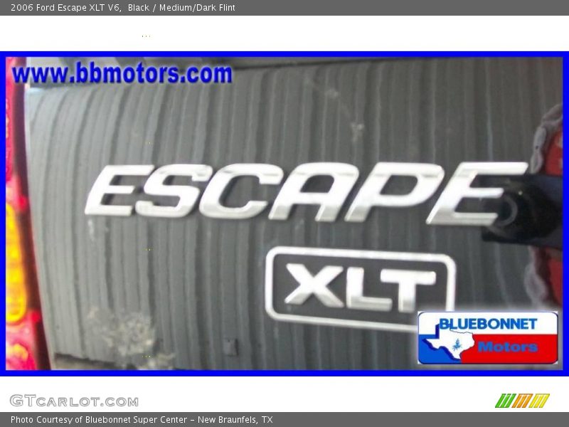 Black / Medium/Dark Flint 2006 Ford Escape XLT V6