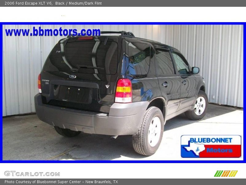 Black / Medium/Dark Flint 2006 Ford Escape XLT V6