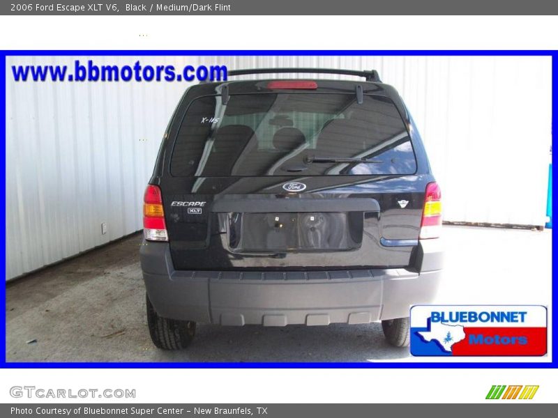 Black / Medium/Dark Flint 2006 Ford Escape XLT V6