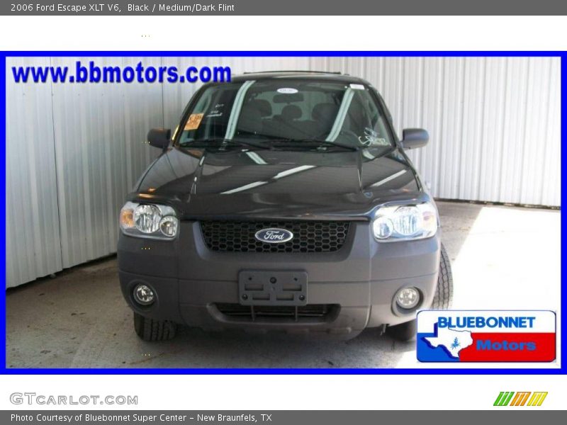 Black / Medium/Dark Flint 2006 Ford Escape XLT V6