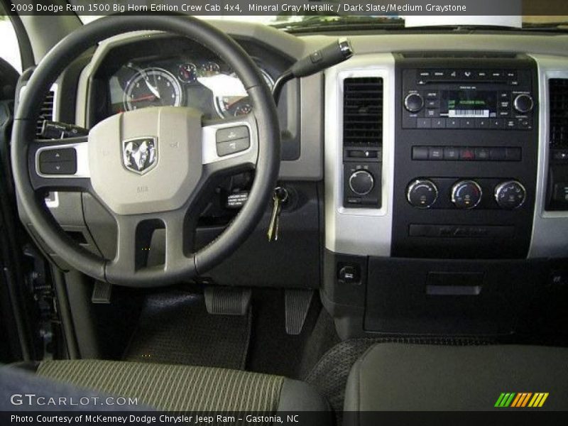 Mineral Gray Metallic / Dark Slate/Medium Graystone 2009 Dodge Ram 1500 Big Horn Edition Crew Cab 4x4
