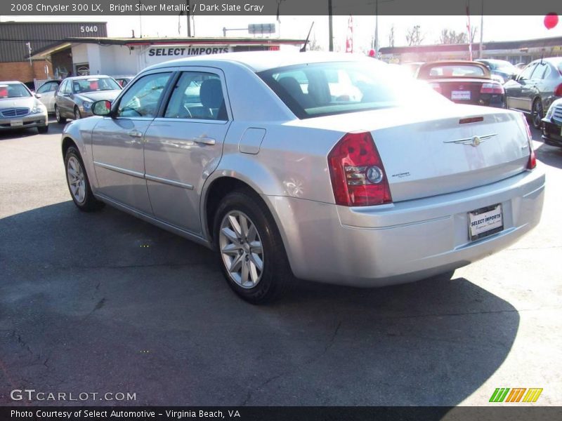 Bright Silver Metallic / Dark Slate Gray 2008 Chrysler 300 LX