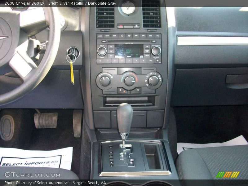 Bright Silver Metallic / Dark Slate Gray 2008 Chrysler 300 LX