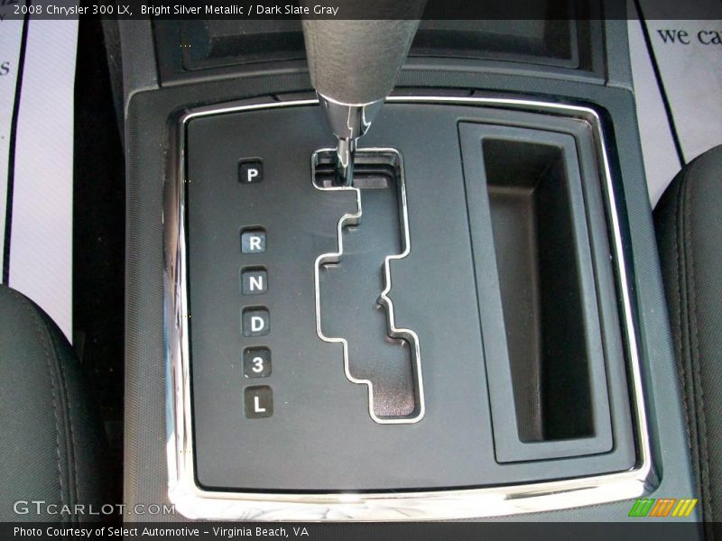 Bright Silver Metallic / Dark Slate Gray 2008 Chrysler 300 LX