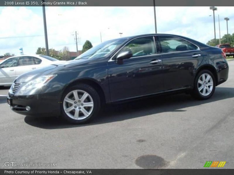 Smoky Granite Mica / Black 2008 Lexus ES 350