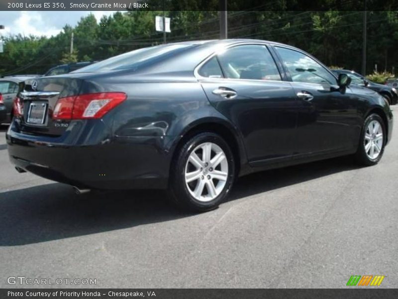 Smoky Granite Mica / Black 2008 Lexus ES 350