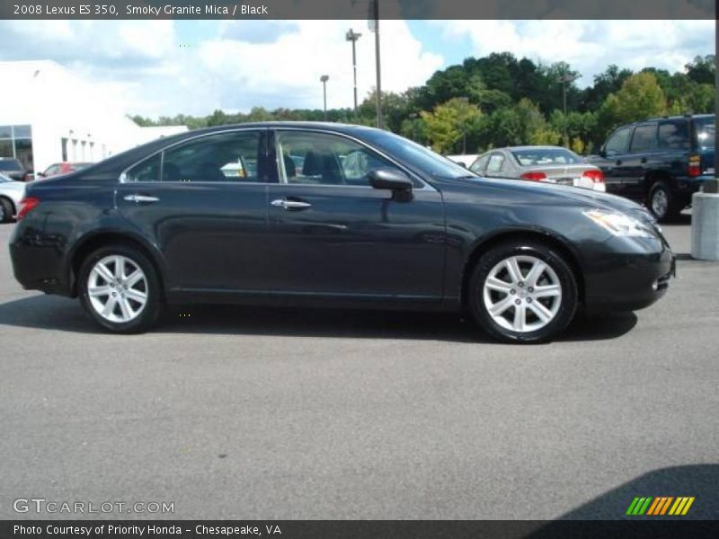 Smoky Granite Mica / Black 2008 Lexus ES 350