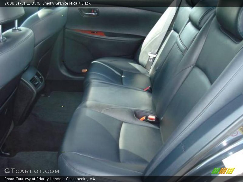 Smoky Granite Mica / Black 2008 Lexus ES 350