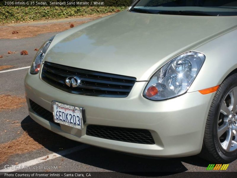 Serengeti Sand Metallic / Wheat 2006 Infiniti G 35 Sedan