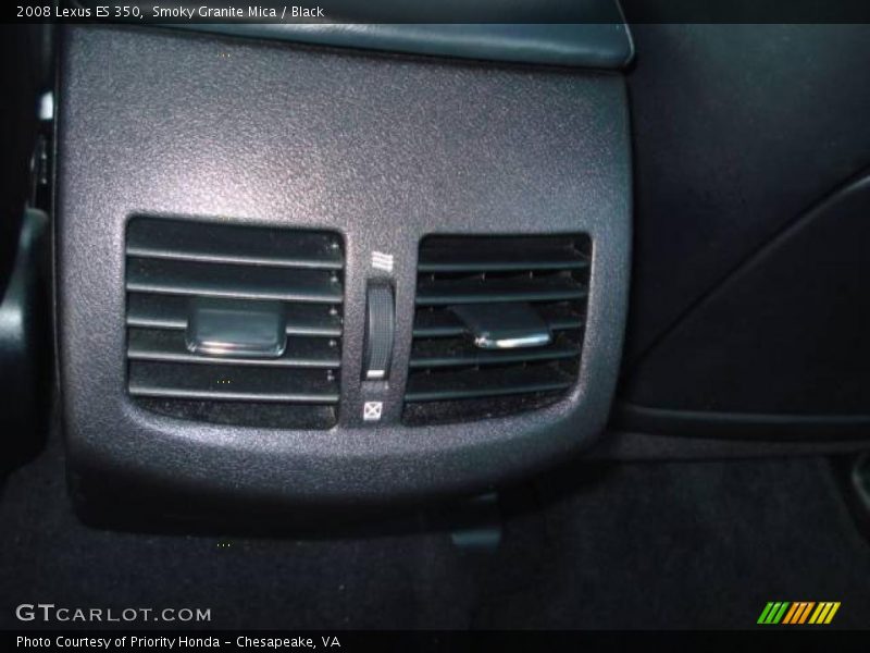 Smoky Granite Mica / Black 2008 Lexus ES 350