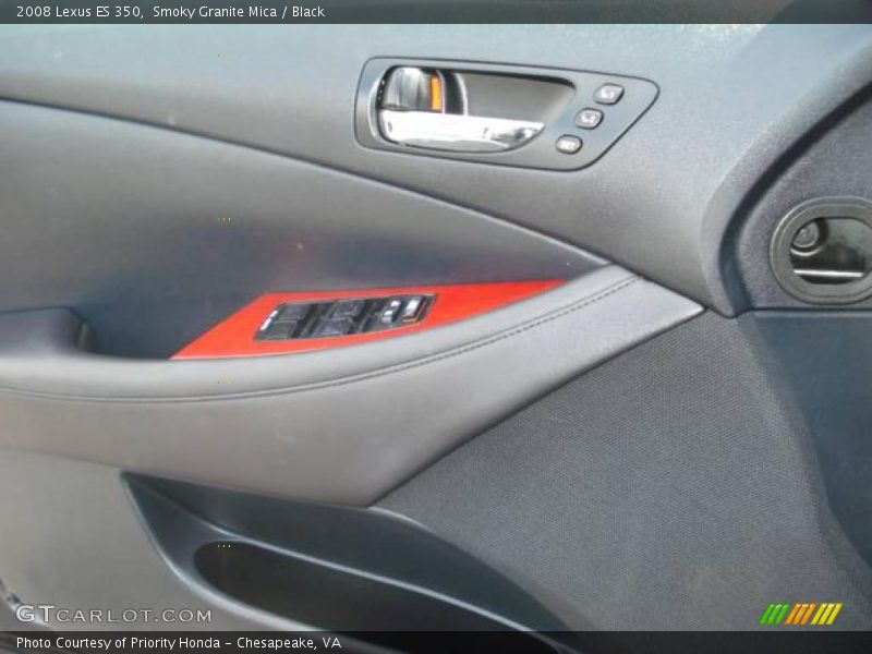 Smoky Granite Mica / Black 2008 Lexus ES 350