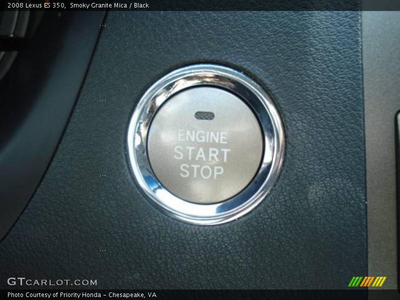 Smoky Granite Mica / Black 2008 Lexus ES 350