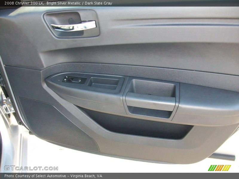 Bright Silver Metallic / Dark Slate Gray 2008 Chrysler 300 LX