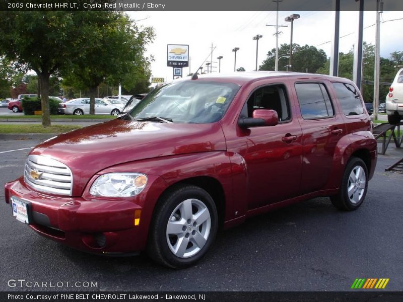 Crystal Red Metallic / Ebony 2009 Chevrolet HHR LT
