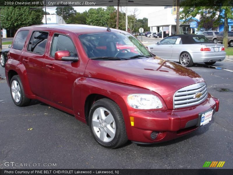 Crystal Red Metallic / Ebony 2009 Chevrolet HHR LT
