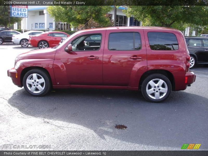Crystal Red Metallic / Ebony 2009 Chevrolet HHR LT