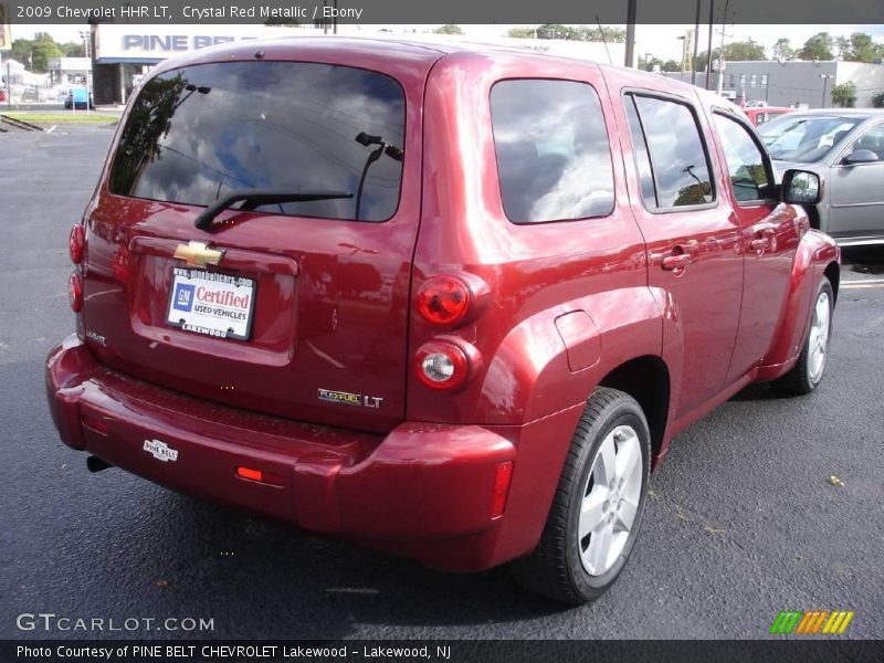 Crystal Red Metallic / Ebony 2009 Chevrolet HHR LT