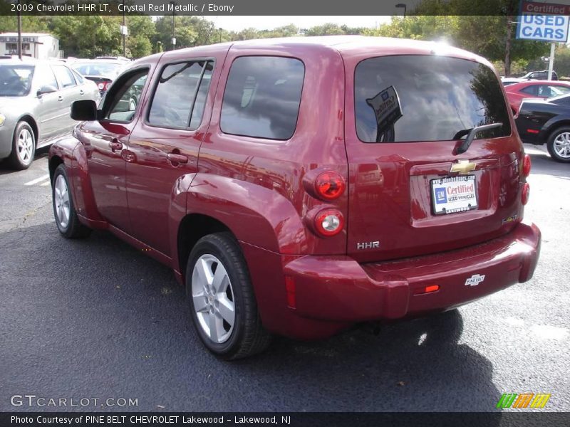 Crystal Red Metallic / Ebony 2009 Chevrolet HHR LT