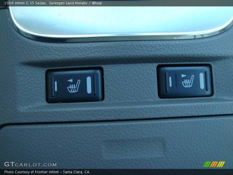 Serengeti Sand Metallic / Wheat 2006 Infiniti G 35 Sedan