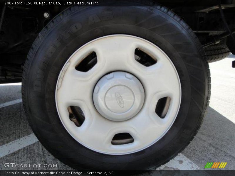 Black / Medium Flint 2007 Ford F150 XL Regular Cab