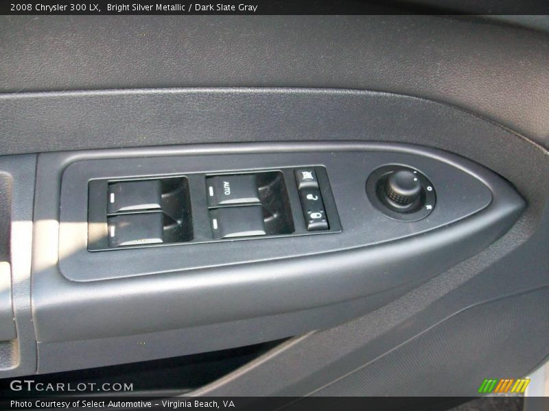Bright Silver Metallic / Dark Slate Gray 2008 Chrysler 300 LX