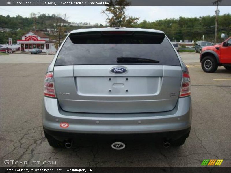 Pewter Metallic / Charcoal Black 2007 Ford Edge SEL Plus AWD