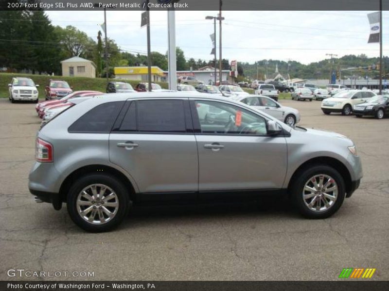 Pewter Metallic / Charcoal Black 2007 Ford Edge SEL Plus AWD