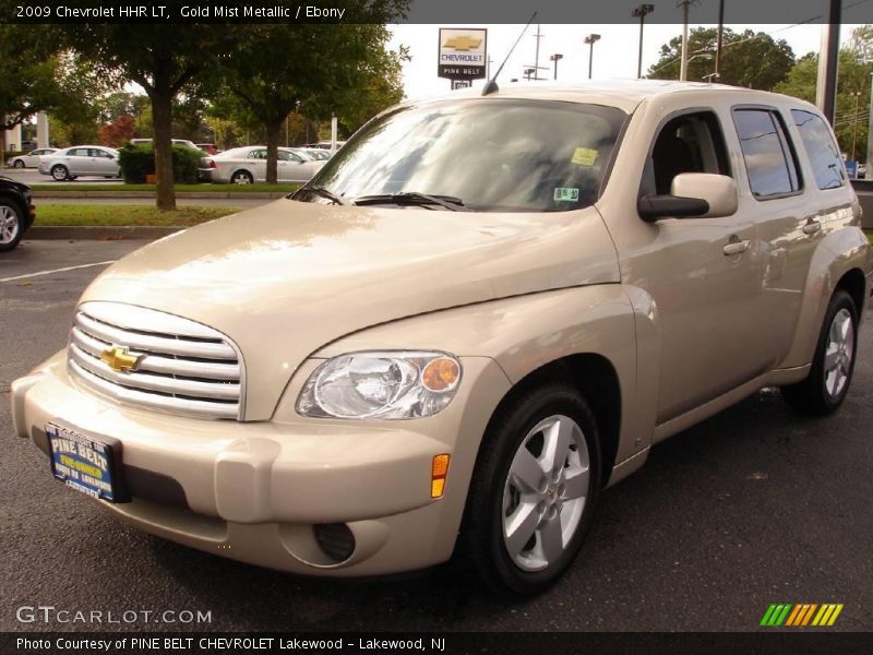 Gold Mist Metallic / Ebony 2009 Chevrolet HHR LT