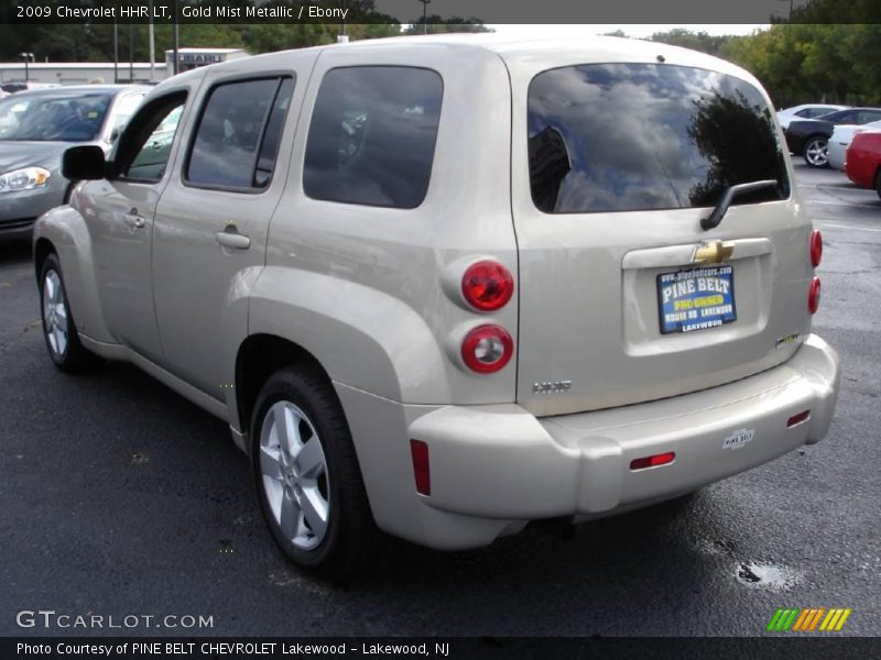 Gold Mist Metallic / Ebony 2009 Chevrolet HHR LT
