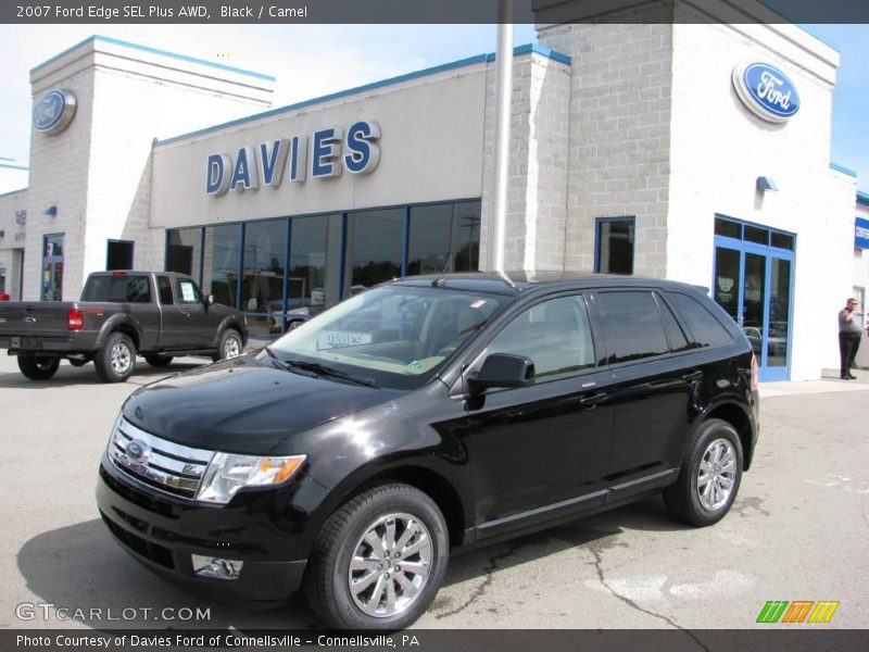 Black / Camel 2007 Ford Edge SEL Plus AWD