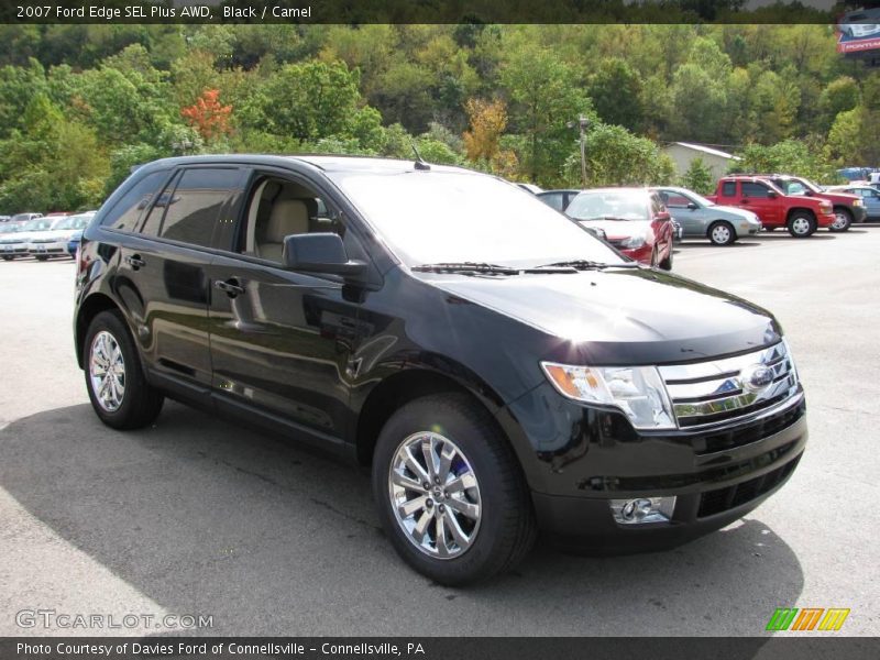 Black / Camel 2007 Ford Edge SEL Plus AWD