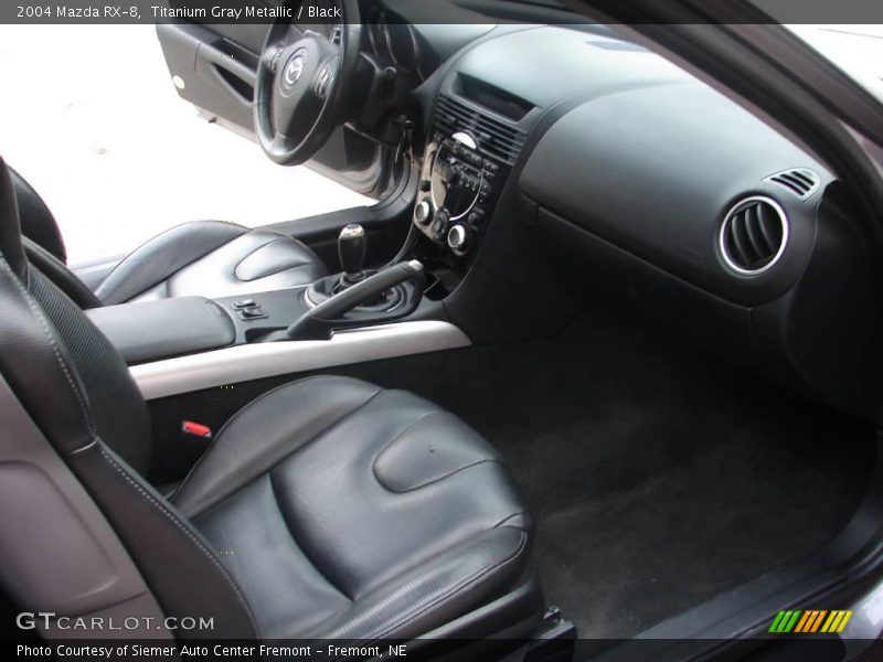 Titanium Gray Metallic / Black 2004 Mazda RX-8