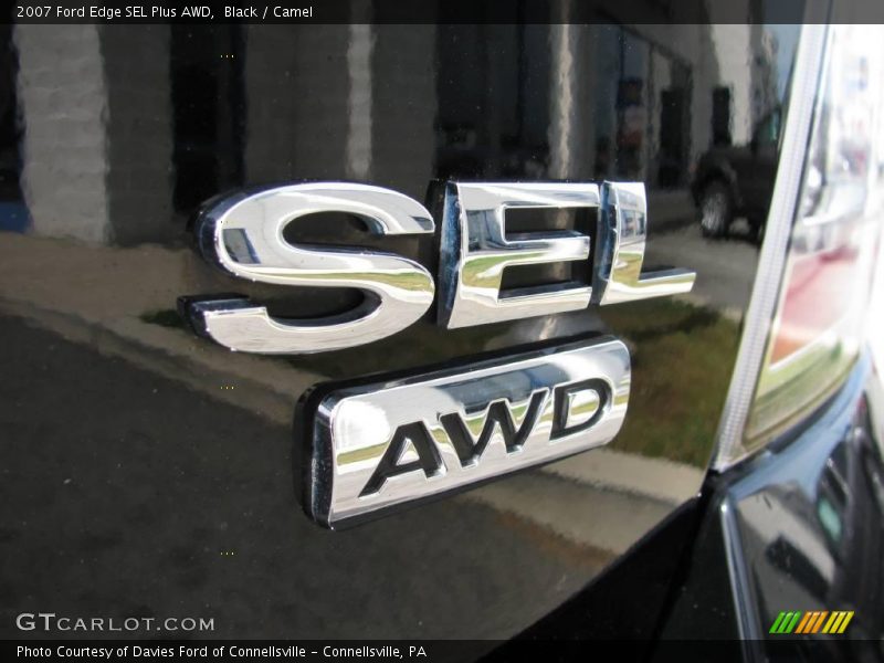 Black / Camel 2007 Ford Edge SEL Plus AWD