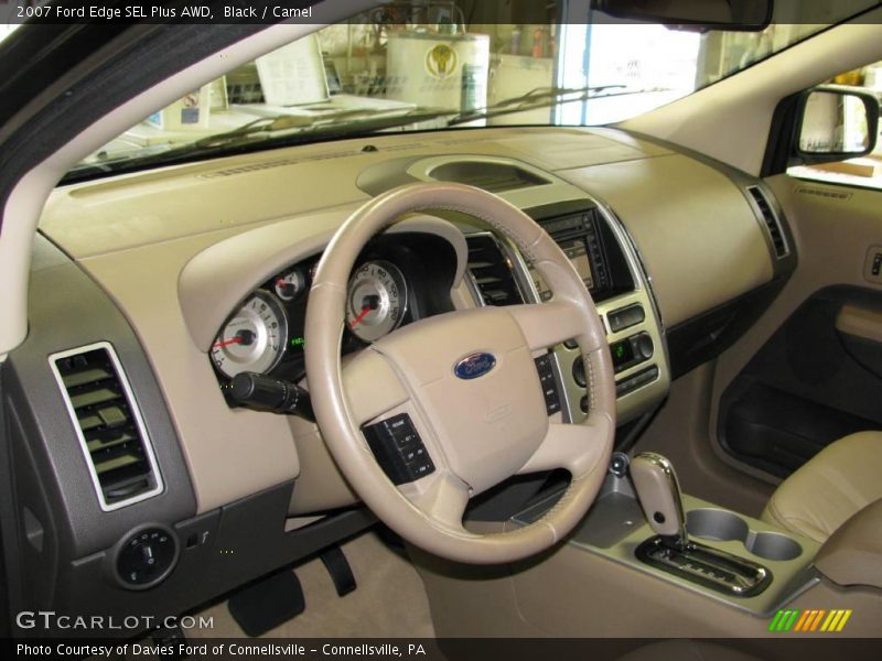 Black / Camel 2007 Ford Edge SEL Plus AWD